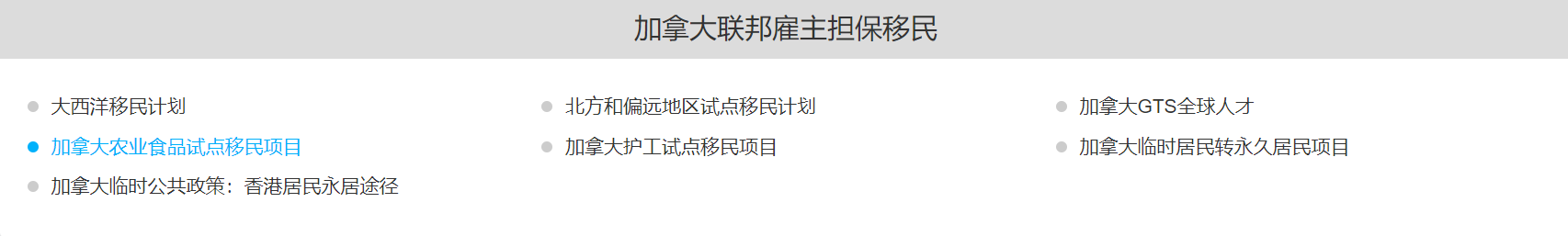 适合中国人的加拿大移民项目汇总