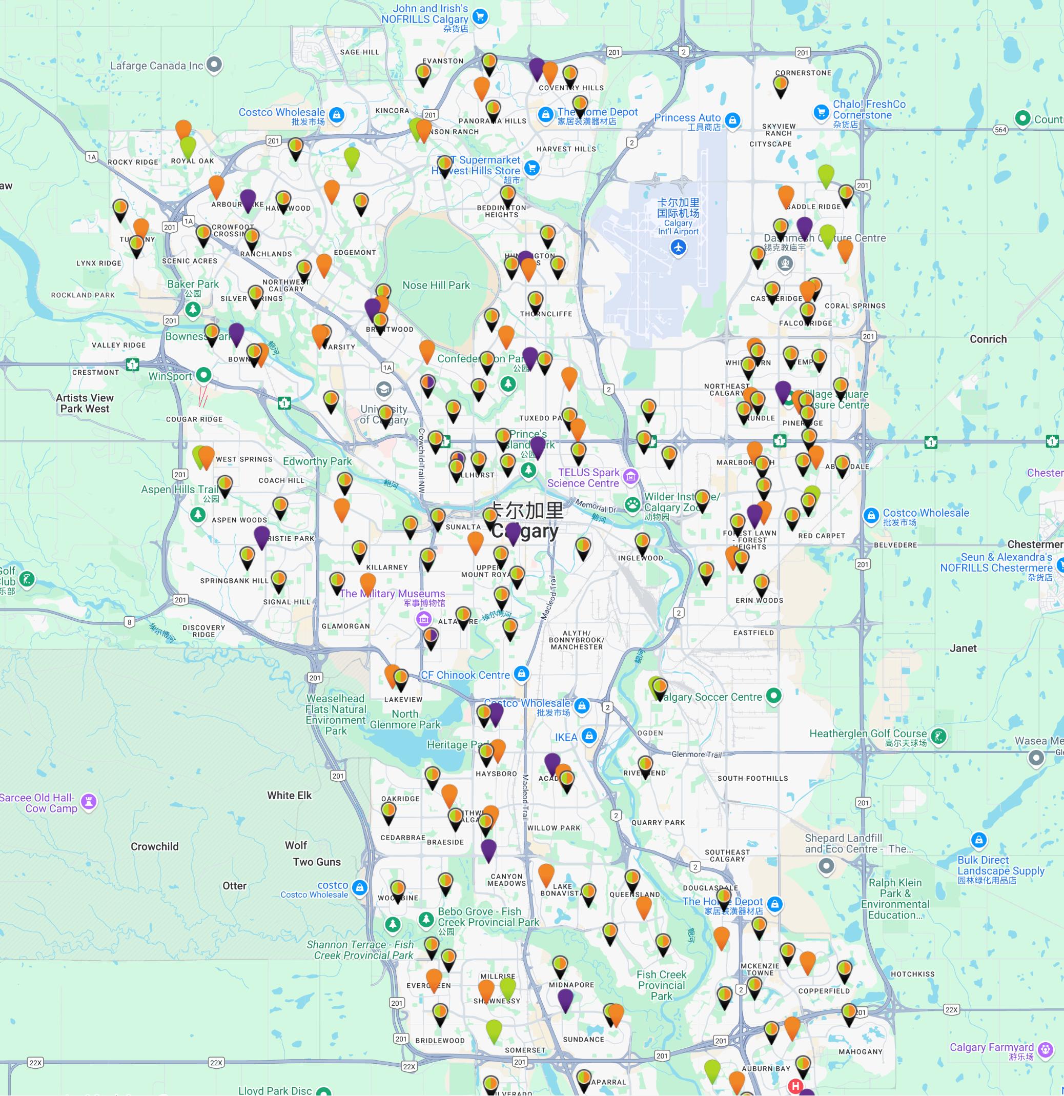 CBE学校大全  卡尔加里全部学校